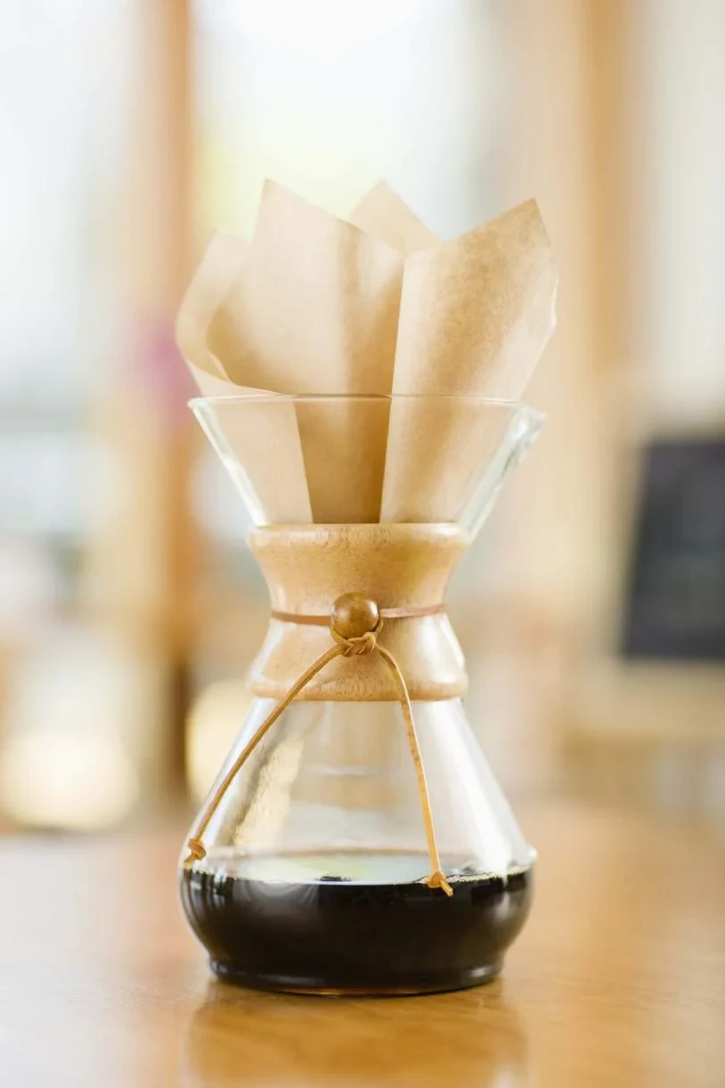 Brewing the perfect cup.